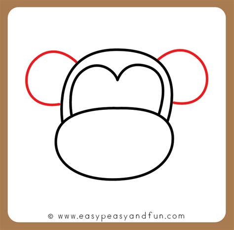 Monkey Drawing For Kids Face : Drawing lessons for kids, emojis and ...