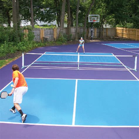 Oncourt/Offcourt Oval Poles PickleNet System - Fromuth Pickleball