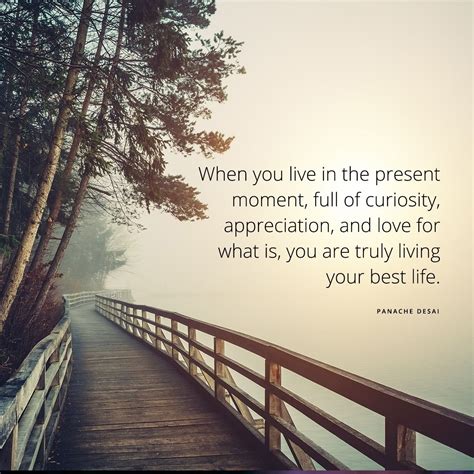 When You Live in the Present Moment: Curiosity, Appreciation, and Love