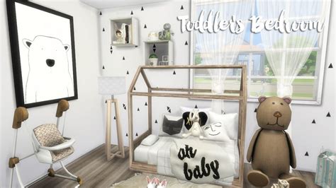 The Sims 4: Toddler's Room Build | 1000 | Muebles sims 4 cc, Muebles ...