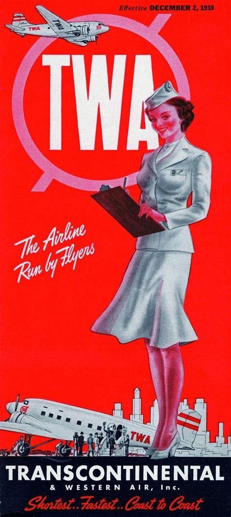 10+ Awesome Vintage and Classic Airline Travel Posters