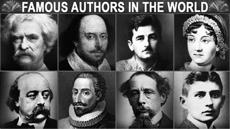 The Most Famous Authors in History – Brooks Writer