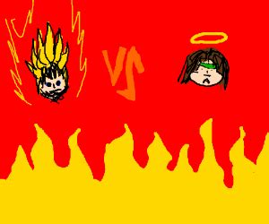 Jesus vs Goku - Drawception