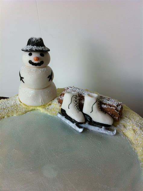 Snow scene cake Snow Scenes, Holiday Cakes, Amazing Cakes, Birthday ...