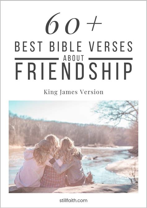 60+ Best Bible Verses about Friendship (KJV) #friendship #friends # ...