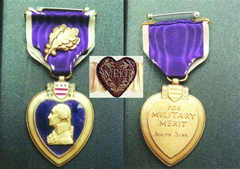 Military Medal Valor Military Memorial Veterans Memorial Gift Purple ...