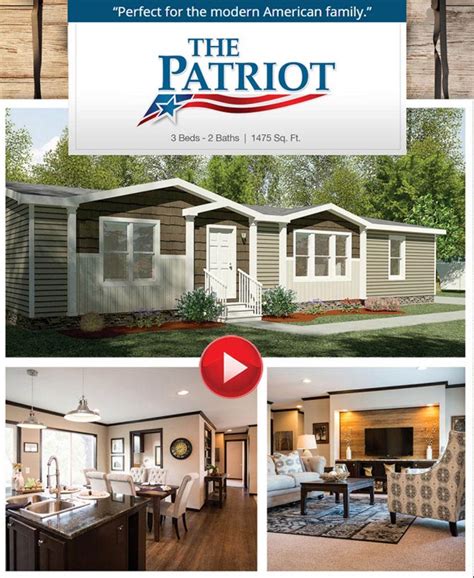 The 2022 Patriot Mobile Home - New Home Interior 2022