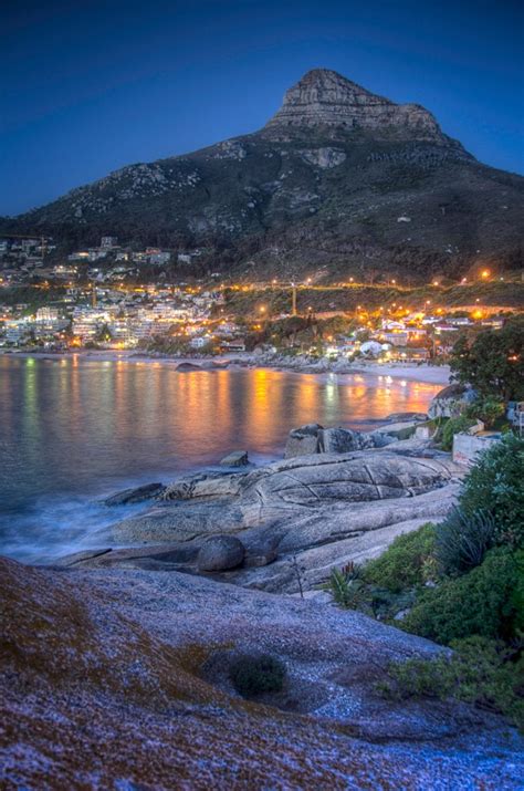 Clifton at Blue Hour | View of the four Clifton Beaches in C… | Flickr