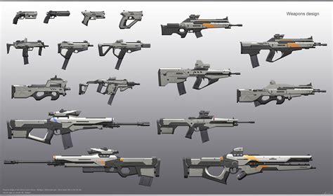 ArtStation - Weapons (Sci-Fi)