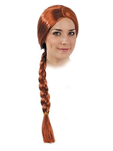 Princess Fiona Shrek Wig With Crown Braid Womens Costume Movie Cameron ...