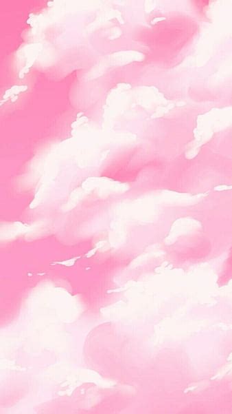 Light Pink Clouds Background