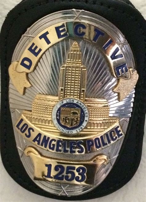 LAPD 1856 w 11th place Police Badges, Police Uniforms, Law Enforcement ...