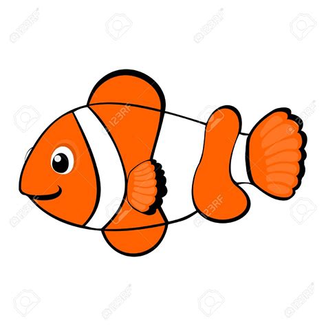 Happy Fish Drawing | Free download on ClipArtMag