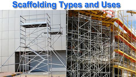 7 Types of Scaffolding | Scaffoldings Uses | Different types of ...