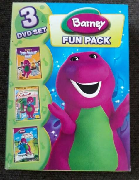 Barney: Fun Pack (DVD, 2009, 3-Disc Set) for sale online | eBay