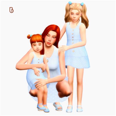 FAMILY OUTFIT 👨‍👩‍👧‍👧 | Boschiana cc | Family outfits, Sims 4 children ...