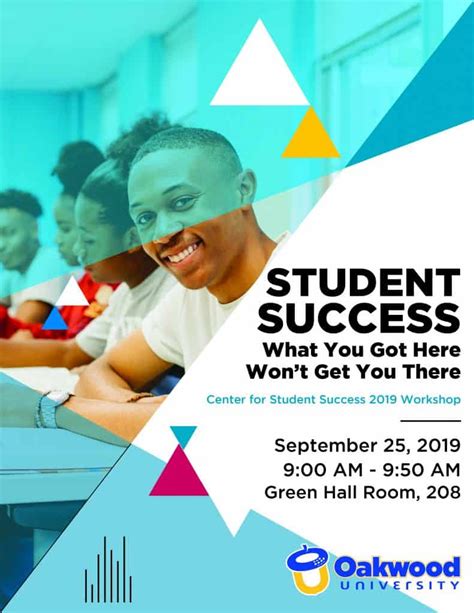 Student Success Flyer 2019 2 - Oakwood University