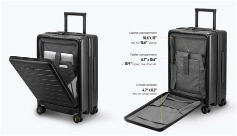 Best Carry-On Suitcase with Laptop Compartment: LEVEL8