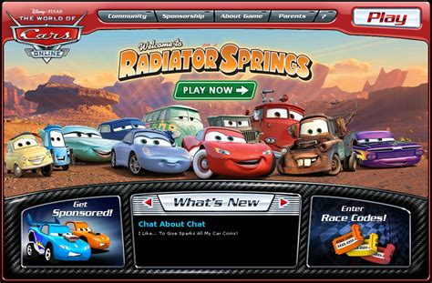 Disney Releases 5th Online Community – “World of Cars” | Disney-°o°-Rama