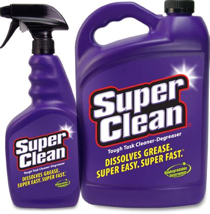 SuperClean - Dissolves Grease. Super Easy. Super Fast.