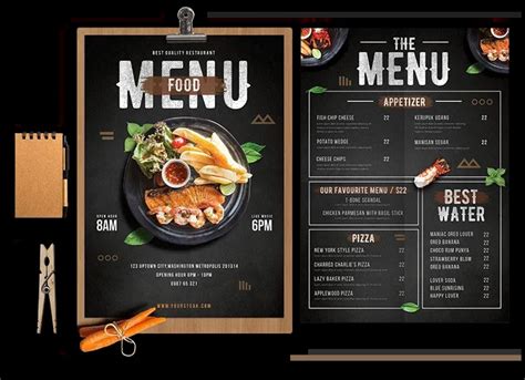 Restaurant Menu Design | Food Menu Design – Menus by Design