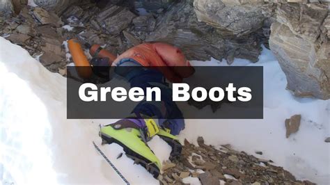 Green Boots on Everest: The Tragic Story of Tsewang Paljor