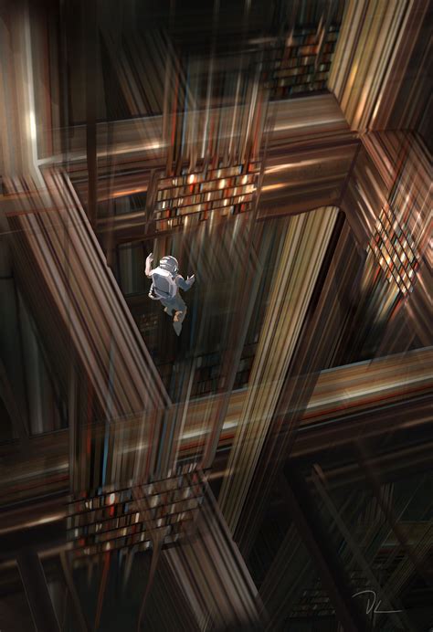 Endless Library by Denis Loebner | Interstellar, Space movies, Space art