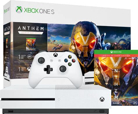 Customer Reviews: Microsoft Xbox One S 1TB Anthem Bundle with 4K Ultra ...