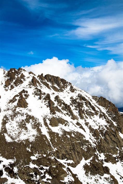 Mount Evans Summit - Colorado Stock Image - Image of mountain, cold ...