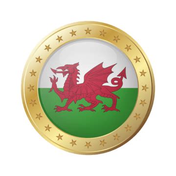 Wales Flag, Wales, Flag, Wales Flag Shinning PNG and Vector with ...