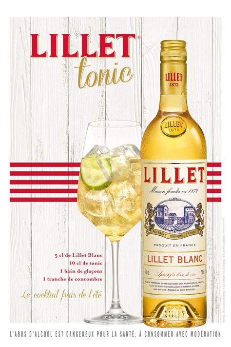 Les cocktails Lillet Tonic vont rafraîchir votre été ! - Tendance Bassin