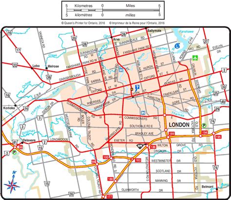 Detailed Street Map Of London - United States Map