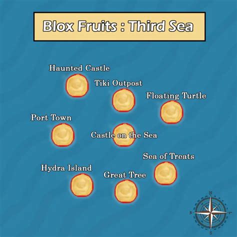 Blox Fruits Map - All Islands, Locations, & Level Requirements - Pro ...