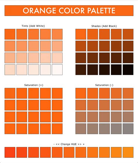 What Colors Make Orange and How Do You Mix Different Shades of Orange ...