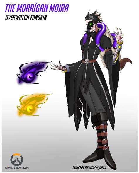 ArtStation - Mórrígan Moira Fan Skin