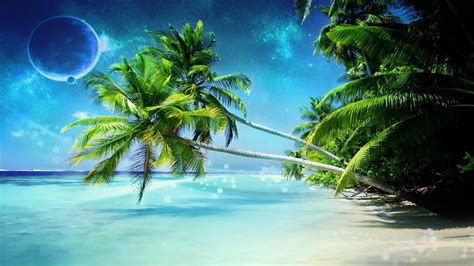 Free 3D Beach Wallpaper - WallpaperSafari