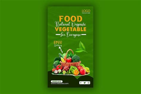 Fresh and Healthy Food Cover Page 6 Graphic by KdpMaster · Creative Fabrica