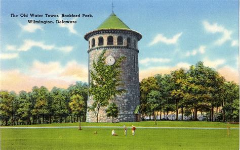 The Old Water Tower, Rockford Park, Wilmington, Delaware, 1930–1945 ...