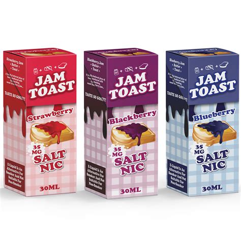 Jam Toast Salt Nic - Pod1688