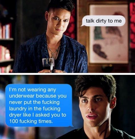 Pin by Char Reid on Book Nerd | Shadowhunters, Malec, Shadowhunter quotes