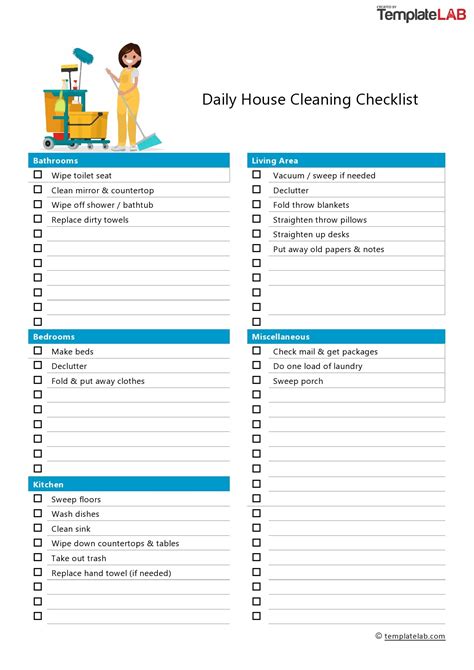 5s housekeeping checklist xls