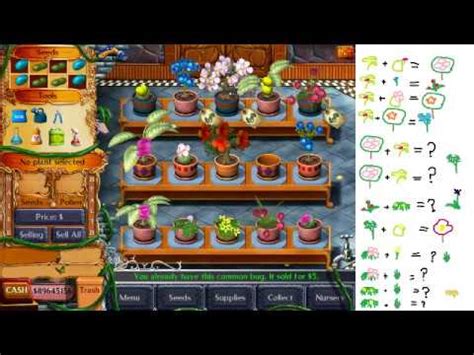 Plant tycoon making all 6 magic plants - YouTube