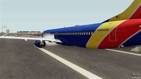 Boeing 737-800 Southwest Airlines (Heart Livery) for GTA San Andreas