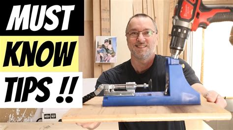 Pocket Hole Jig Tips ~ Must Know! - YouTube