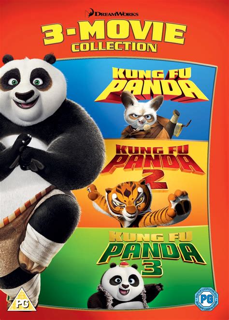 Kung Fu Panda: 3-movie Collection | DVD Box Set | Free shipping over £ ...