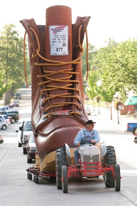 Red Wing Shoes World's Largest Boot | HYPEBEAST