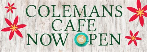 Ready to Welcome You Back Safely to Coleman’s Garden Centre & Cafe ...