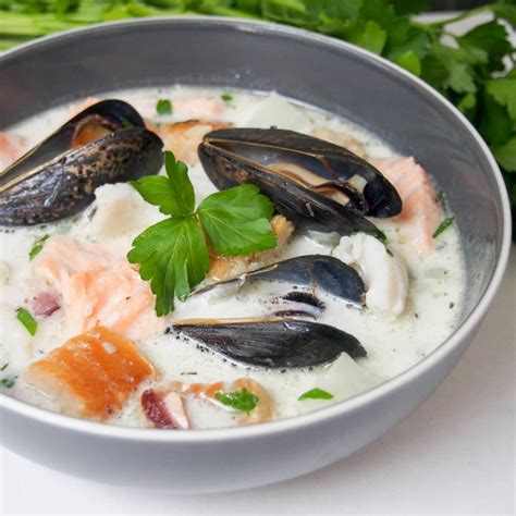 Irish fish chowder - Caroline's Cooking