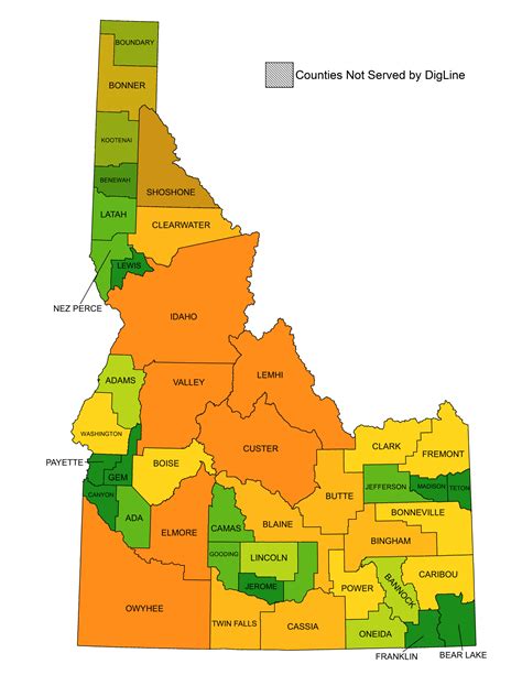 Members By County — Idaho Digline