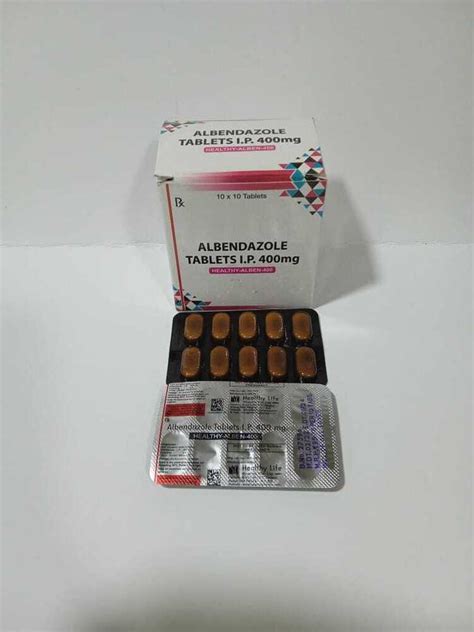 Albendazole Tablets 400 Mg at Best Price in Mumbai | Healthy Life ...